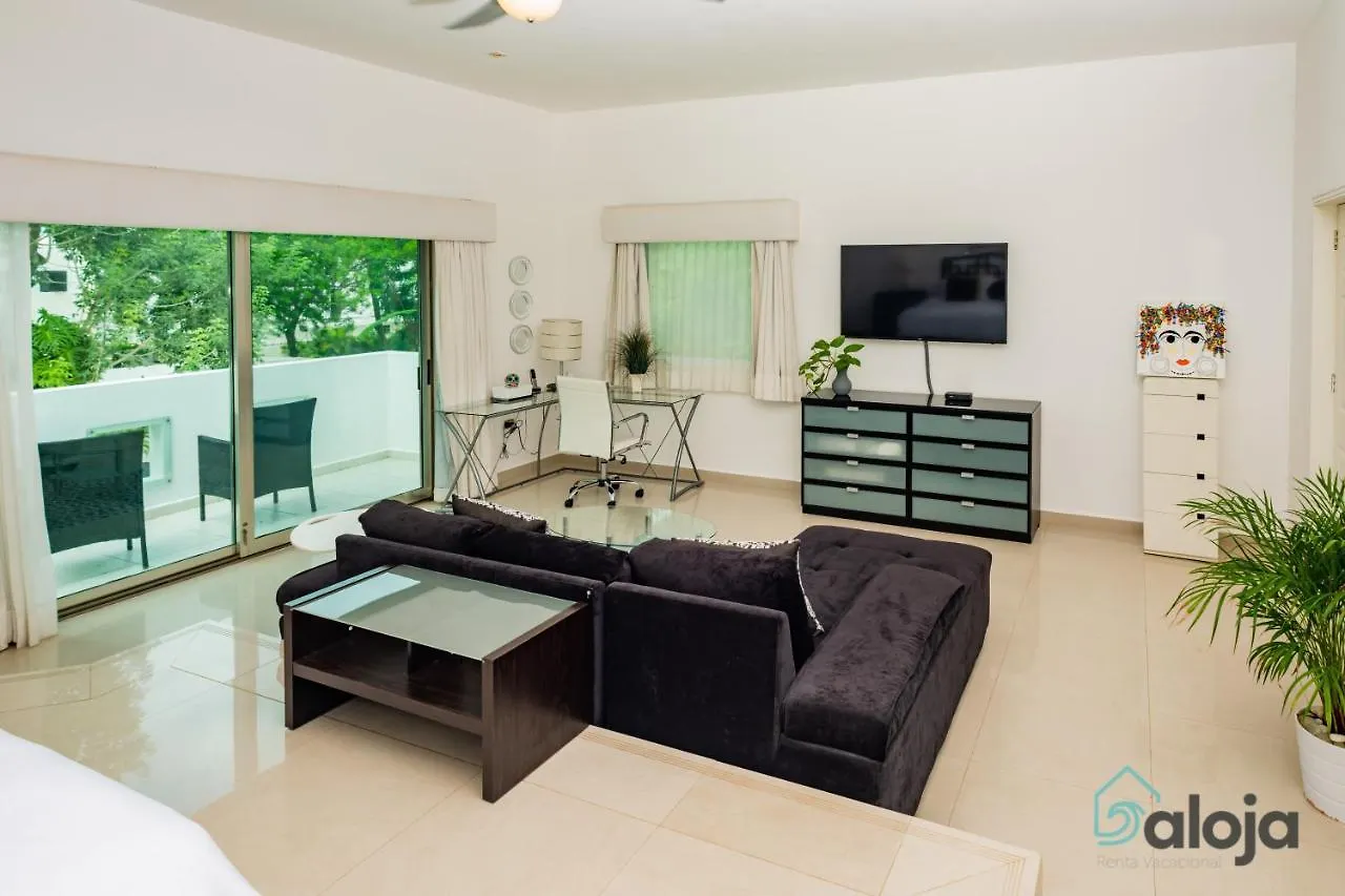 Modern Villa With Private Pool In Cancun Mexico