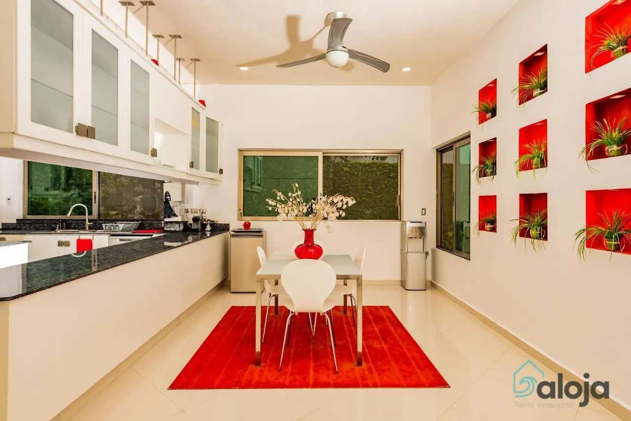 Modern Villa With Private Pool In Cancun