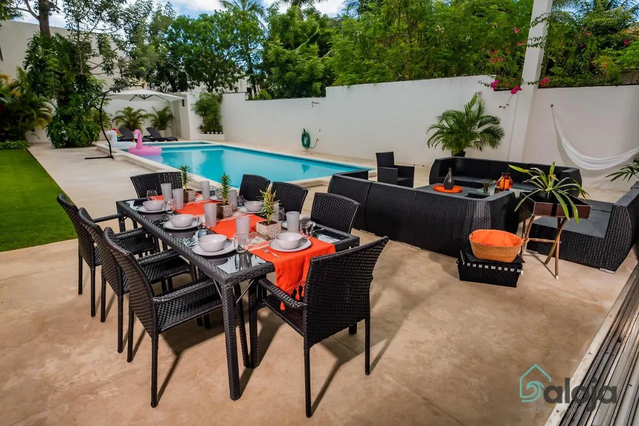 Modern Villa With Private Pool In Cancun 0*,