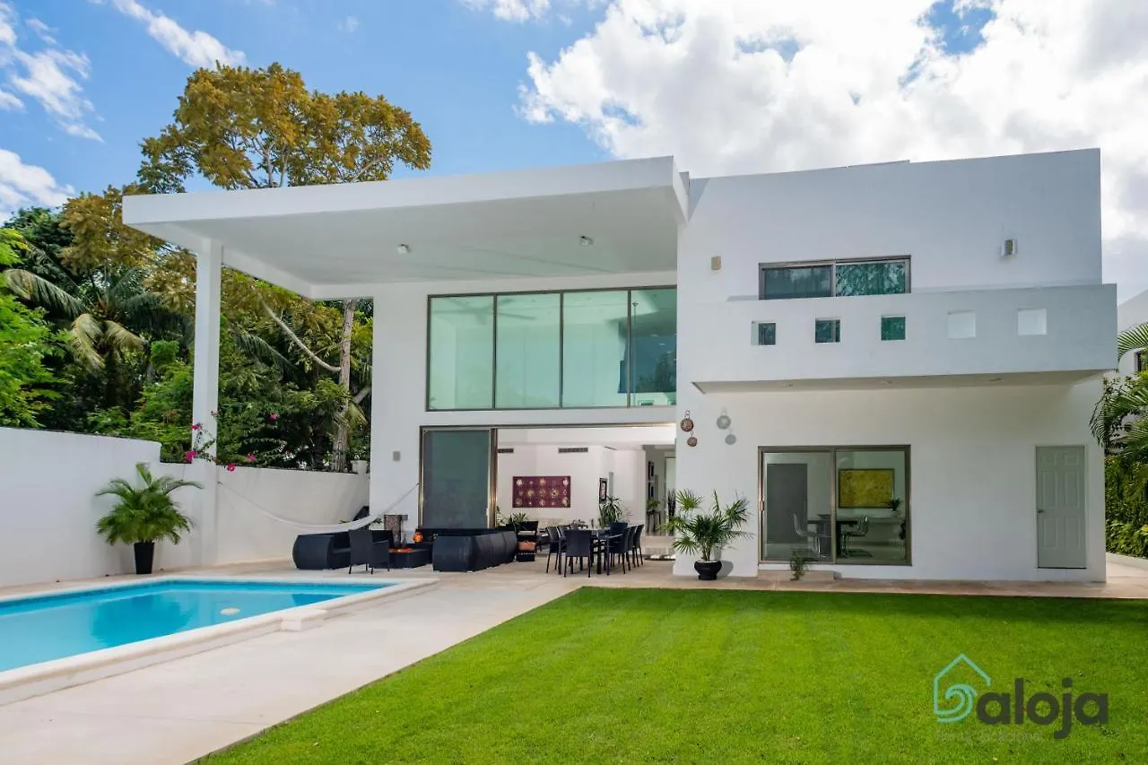 Modern Villa With Private Pool In Cancun